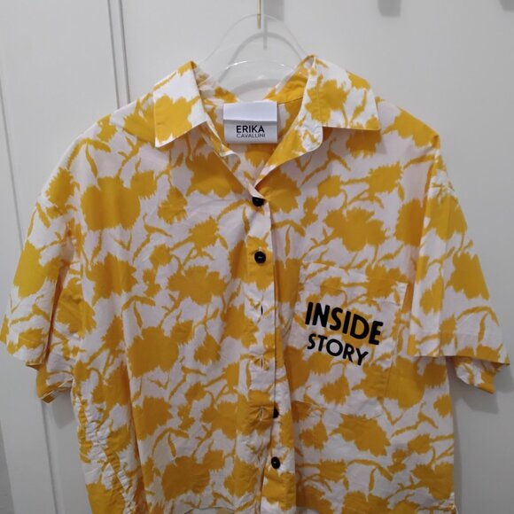 Yellow and white shirt - Picture 4 of 4